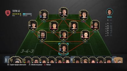 Image d'illustration pour l'article : FIFA 20 dévoile la 45e Team Of The Week