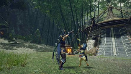 Image d'illustration pour l'article : Monster Hunter Rise donne plus détails sur son gameplay au TGS