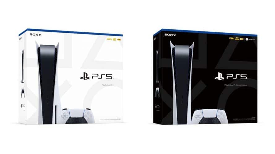 PlayStation 5 : voici le packaging des deux modèles