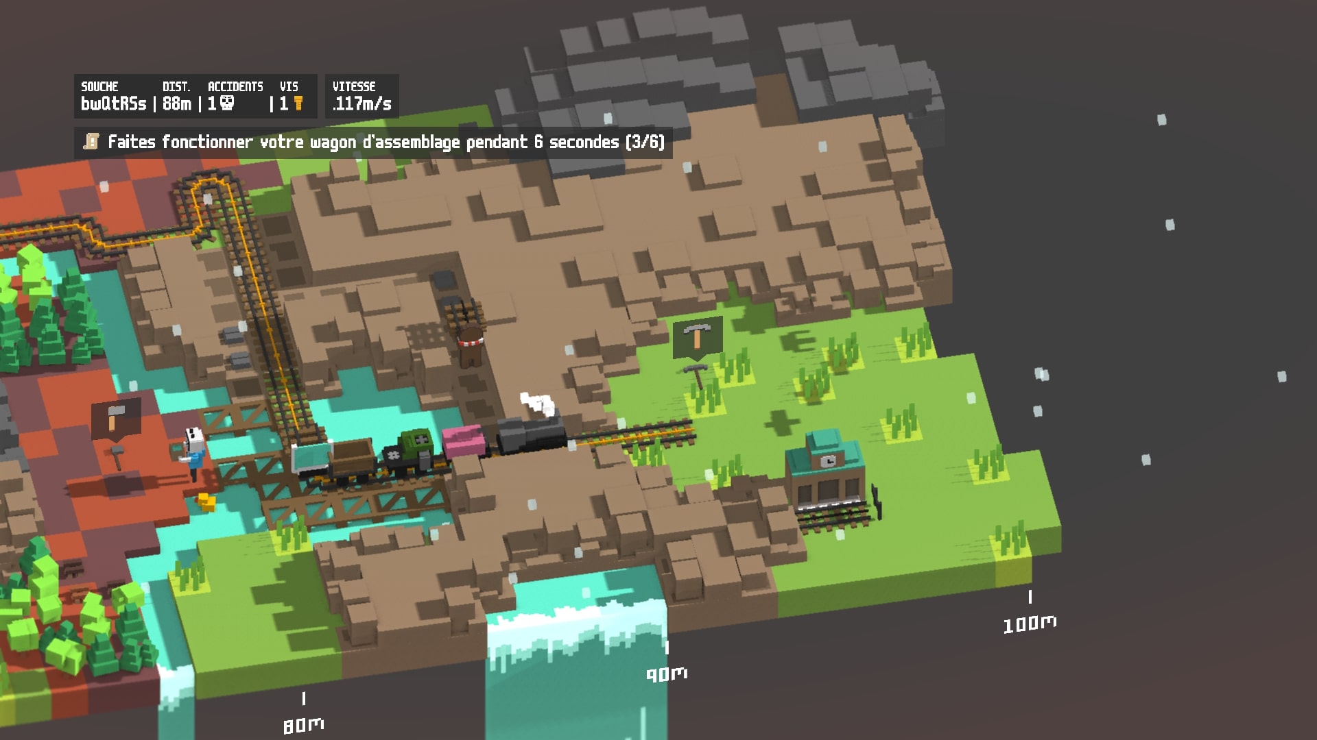 Test Unrailed! Un roguelike ferroviaire original et amusant