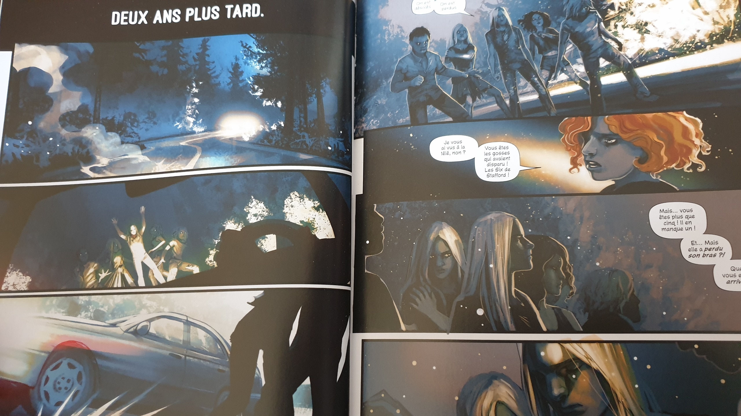 Die - tome 1 - adolescents - dialgoues - couleurs