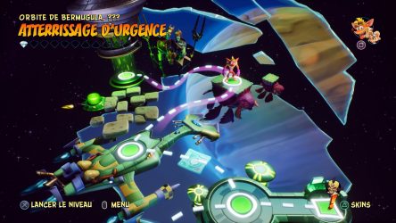Image d'illustration pour l'article : Gemme cachée Atterrissage d'urgence – Crash Bandicoot 4 : It’s About Time