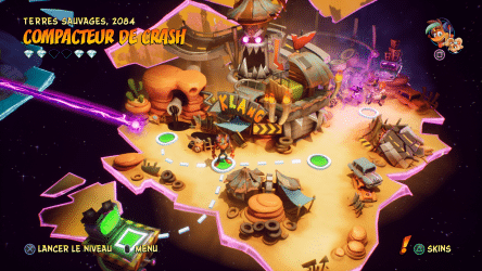 Image d'illustration pour l'article : Terres Sauvages, 2084 - Crash Bandicoot 4 : It's About Time
