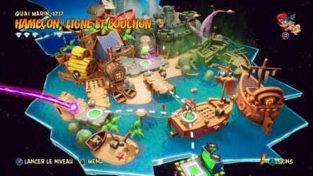 Image d'illustration pour l'article : Gemme cachée Hameçon, ligne et bouchon – Crash Bandicoot 4 : It’s About Time