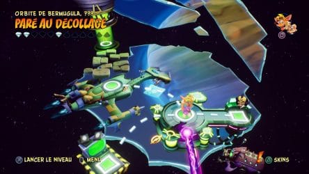 Image d'illustration pour l'article : Gemme cachée Paré au décollage – Crash Bandicoot 4 : It’s About Time