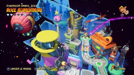 Image d'illustration pour l'article : Gemme cachée Ruée alimentaire – Crash Bandicoot 4 : It’s About Time