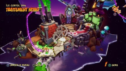Image d'illustration pour l'article : Île Cortex, 1996 – Crash Bandicoot 4 : It’s About Time