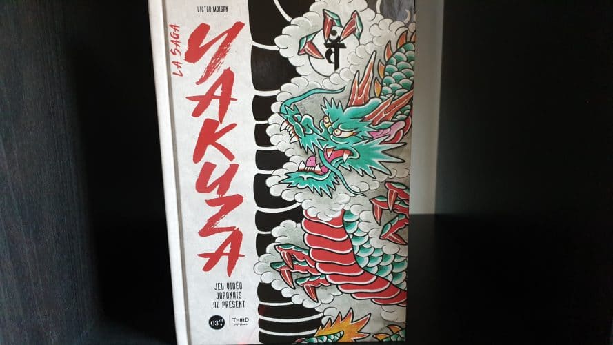 La saga yakuza - couverture - couleurs - dragon