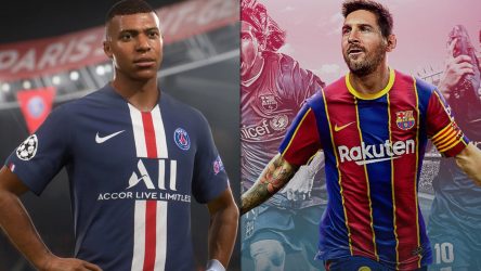 Image d'illustration pour l'article : Comparatif FIFA 21/PES 2021 : Qui est le meilleur ?