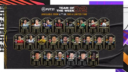 Image d'illustration pour l'article : FIFA 21 dévoile la deuxième Team Of The Week