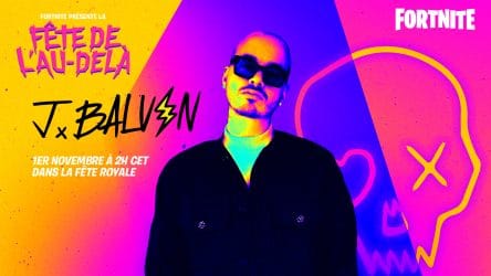 Image d'illustration pour l'article : Fortnite présente la Fête de l'au-delà avec J. Balvin