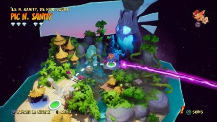 Image d'illustration pour l'article : Île N. Sanity de nos jours - Crash Bandicoot 4 : It's About Time