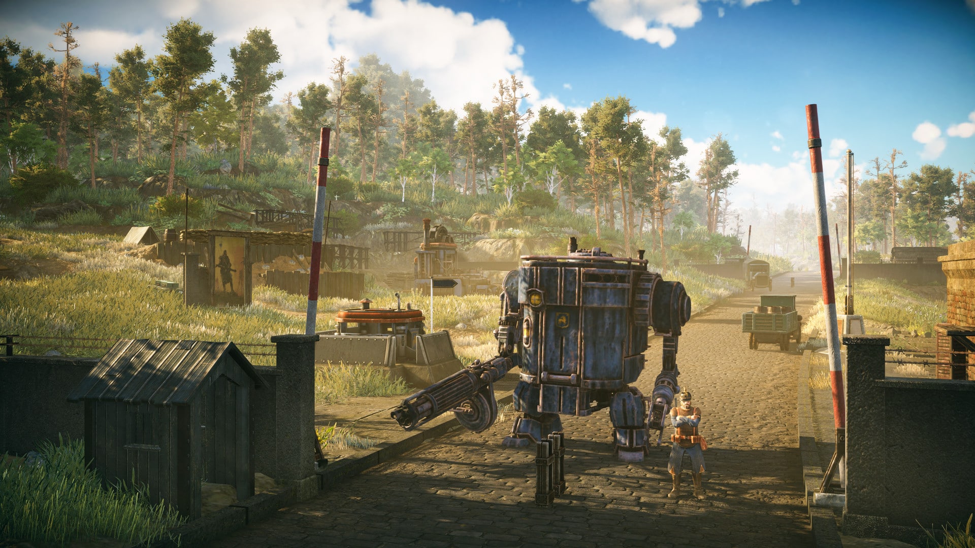 Iron harvest - robots - paysage