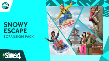 Image d'illustration pour l'article : Les Sims 4 nous emmène en montagne avec l'extension Escapade Enneigée