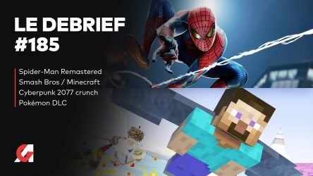 Image d'illustration pour l'article : Débrief' : Spider-Man Remastered, Smash Bros x Minecraft, Pokémon DLC