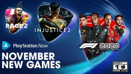 Image d'illustration pour l'article : PlayStation Now : Injustice 2, F1 2020 et Rage 2 arrivent en novembre