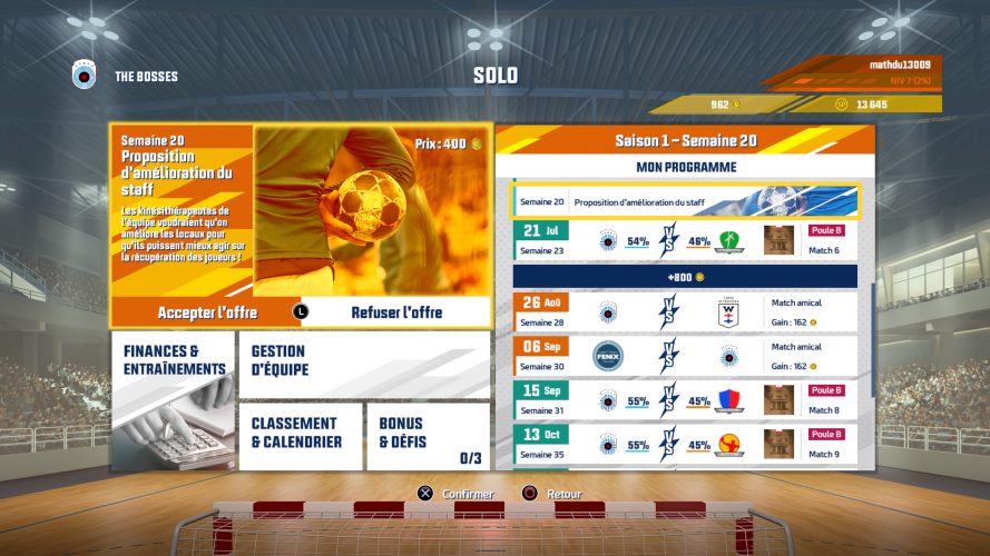 Test de Handball 21 sur PC, PS4 et Xbox One