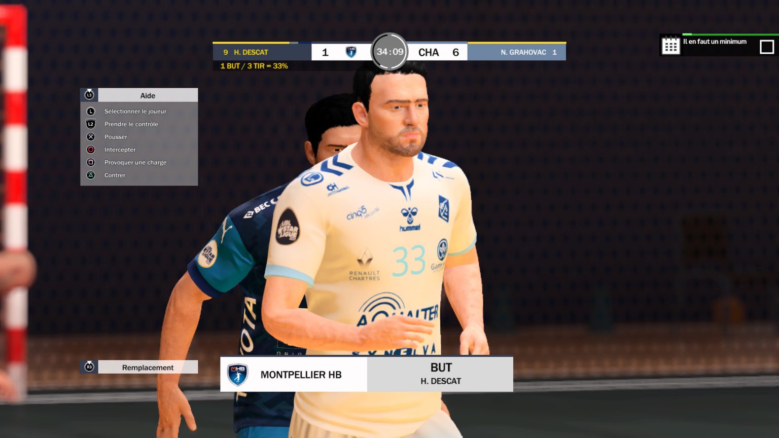 Test de Handball 21 sur PC, PS4 et Xbox One