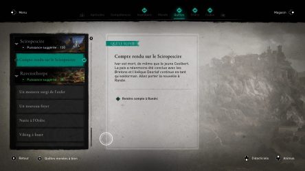 Image d'illustration pour l'article : Compte rendu sur le Sciropescire - Assassin's Creed Valhalla