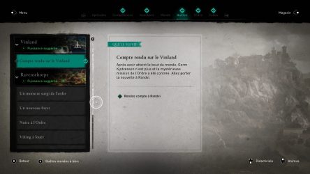 Image d'illustration pour l'article : Compte rendu sur le Vinland - Assassin's Creed Valhalla