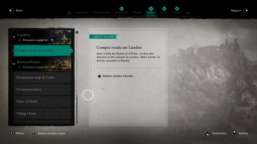 Compte-rendu sur Lunden Assassin's Creed Valhalla