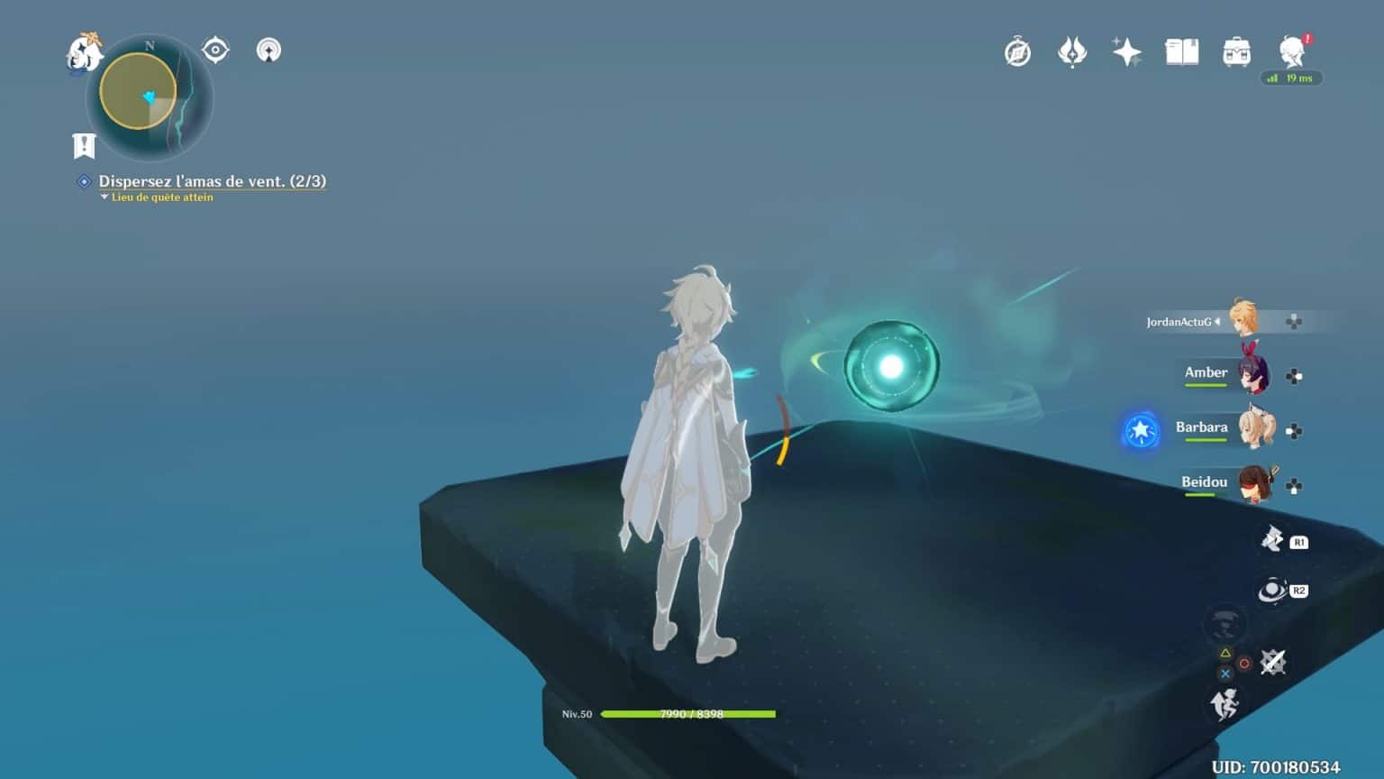 Le temps et le vent Guide Genshin Impact