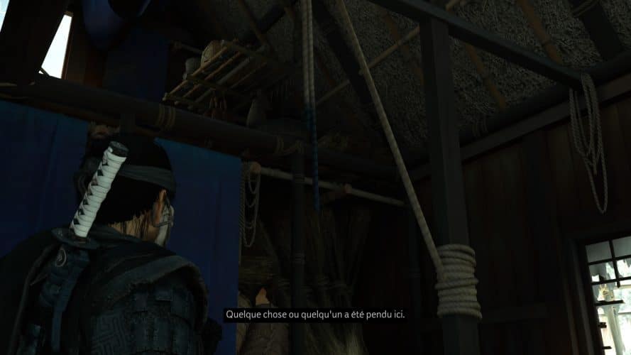 Caché dans la neige Soluce Ghost of Tsushima