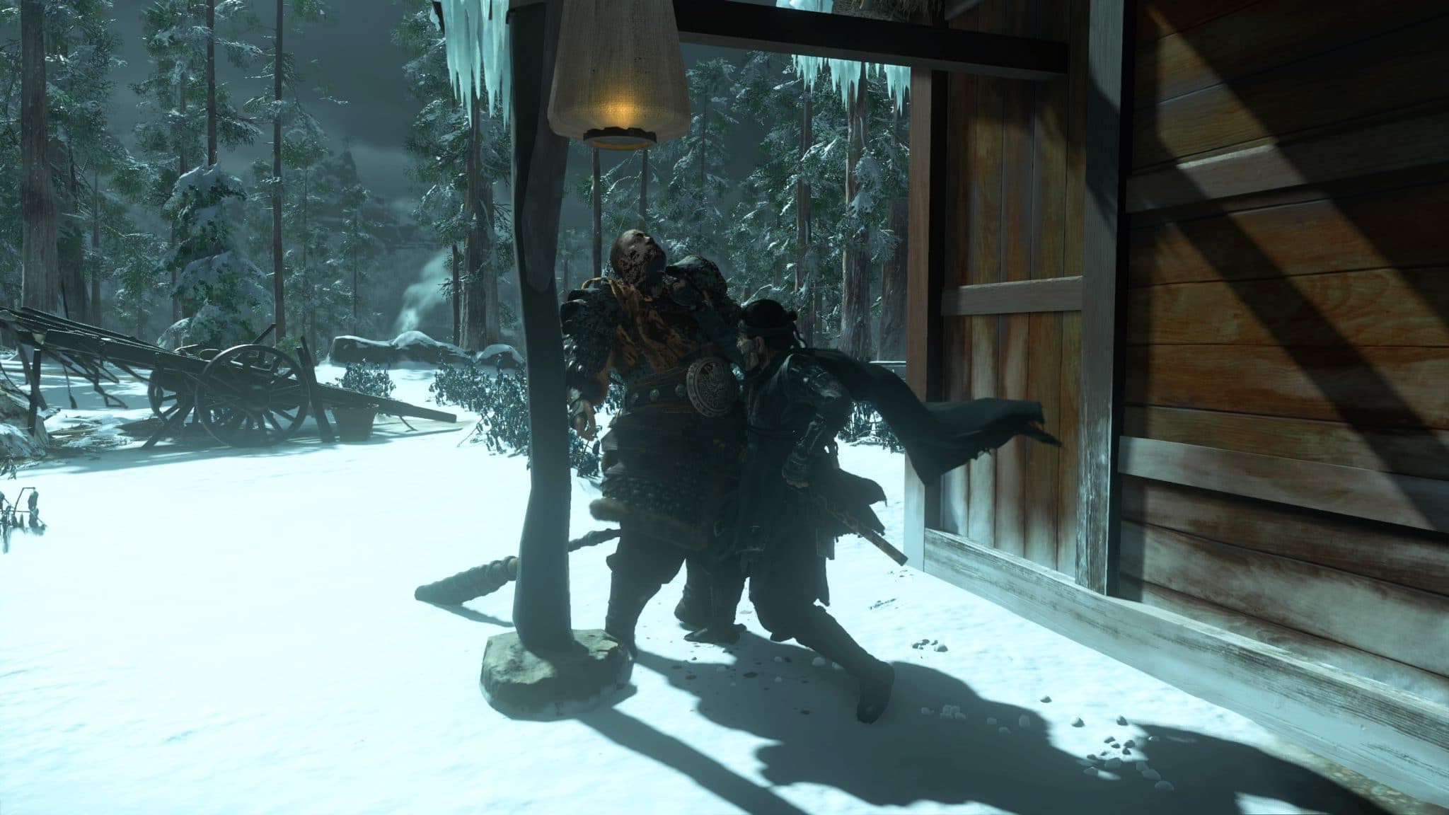 Caché dans la neige Soluce Ghost of Tsushima