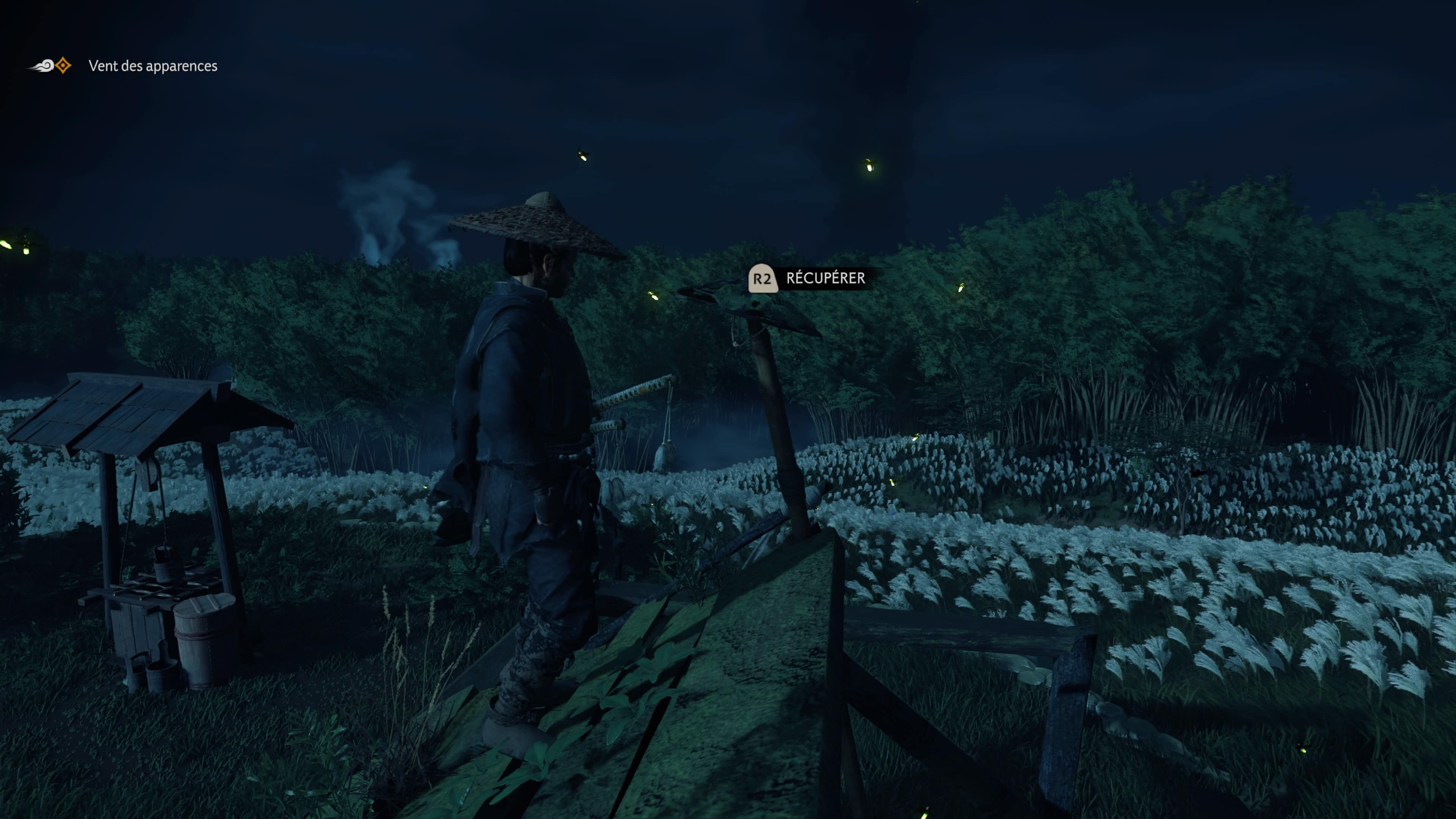 Ghost of tsushima chapeau paille riviere 3 91