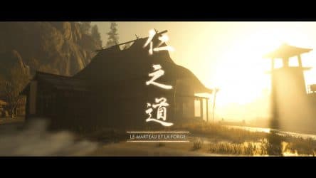 Image d'illustration pour l'article : Le marteau et la forge - Ghost of Tsushima