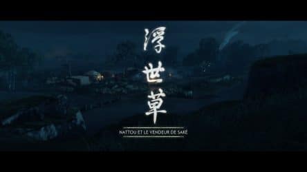 Image d'illustration pour l'article : Nattou et le vendeur de saké - Ghost of Tsushima