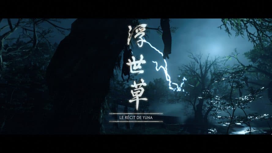 Ghost of tsushima recit de yuna 4 1