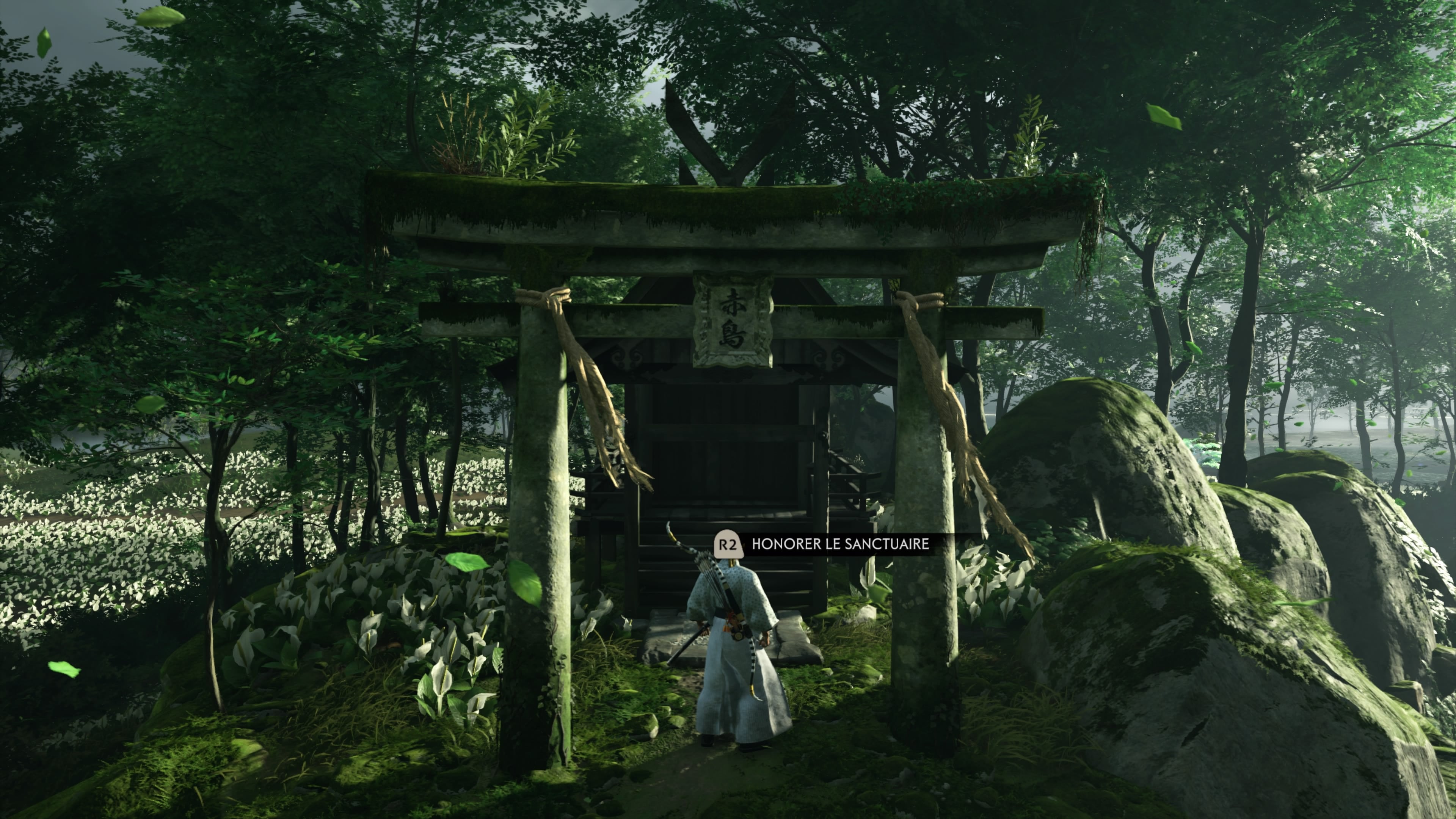 Ghost of tsushima sanctuaire marais rocheux 10 99