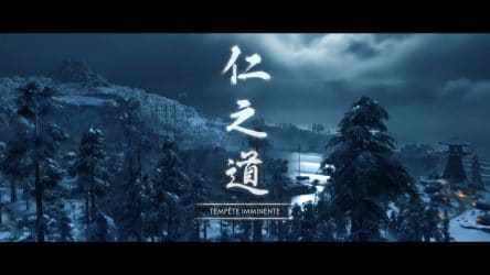 Image d'illustration pour l'article : Tempête imminente - Ghost of Tsushima