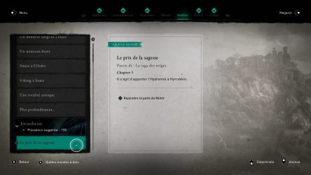 Image d'illustration pour l'article : Le prix de la sagesse - Assassin's Creed Valhalla