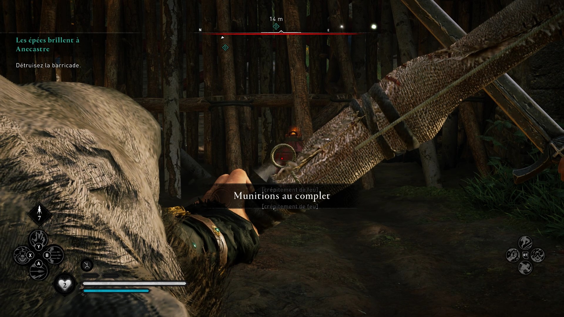 Les épées brillent à Anecestre Assassin's Creed Valhalla