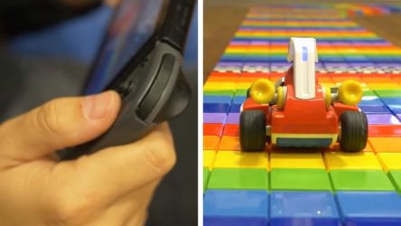 Image d'illustration pour l'article : La route Arc-en-Ciel reproduite grâce à une imprimante 3D pour Mario Kart Live