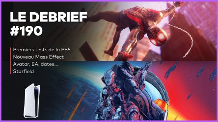 Image d'illustration pour l'article : Débrief' : Premiers tests PS5, Mass Effect Trilogy, Starfield et Godfall