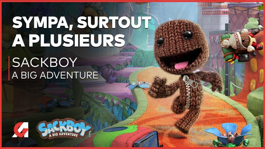 Image d\'illustration pour l\'article : Sackboy A Big Adventure, que vaut-il ? Notre avis vidéo