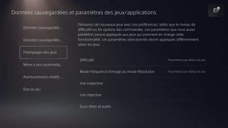Image d'illustration pour l'article : La PS5 permet de régler automatiquement certains paramètres de jeux