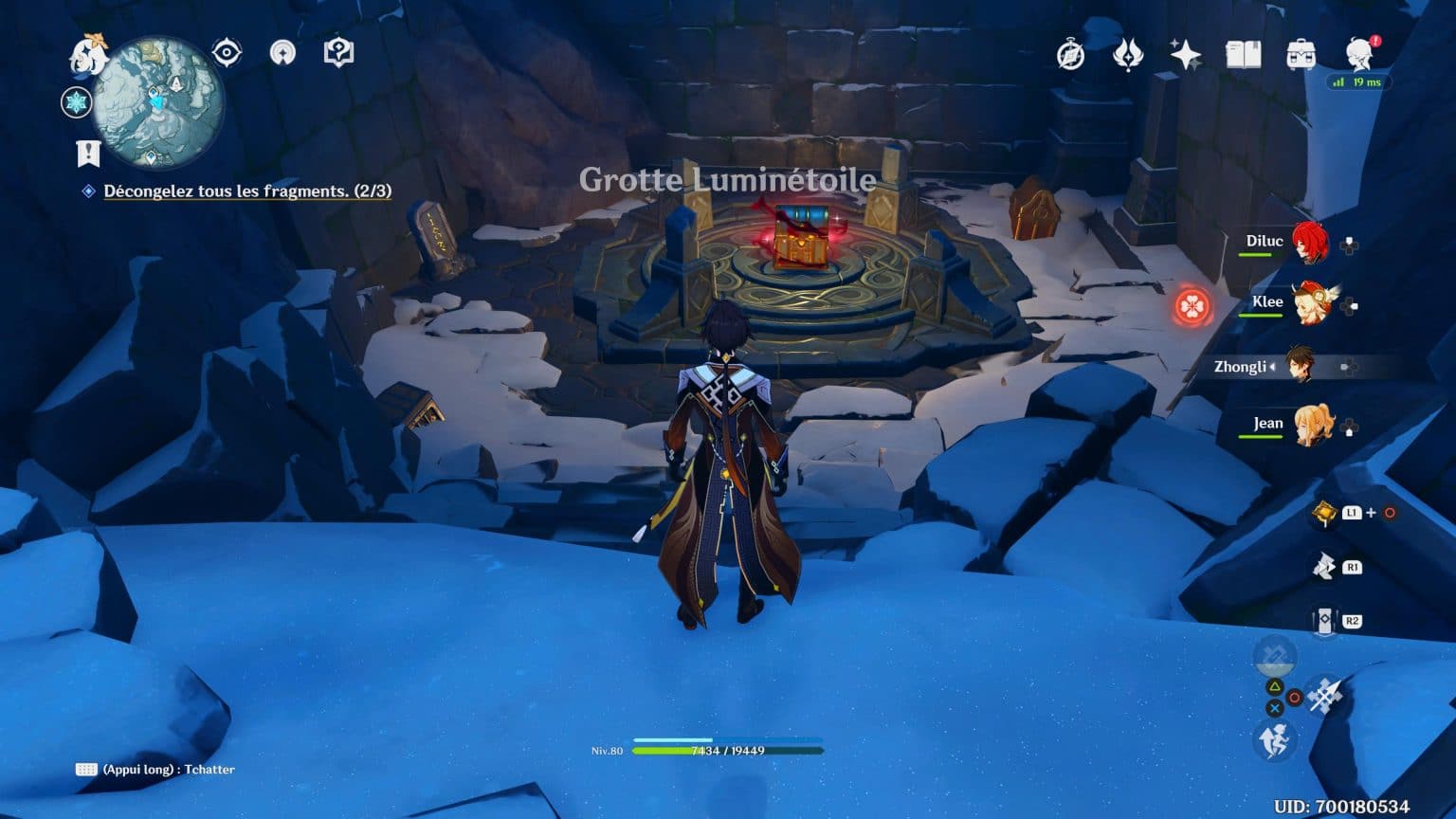 Ouvrir la porte secrète de la Grotte Luminétoile Guide Genshin Impact