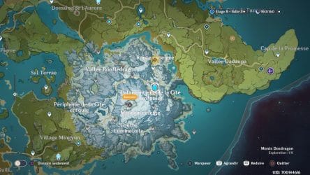 Image d'illustration pour l'article : Débloquer la carte des Monts Dosdragon - Genshin Impact