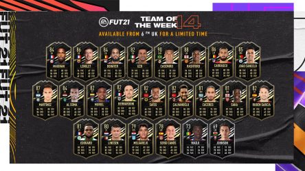 Image d'illustration pour l'article : FIFA 21 dévoile la Team Of The Week numéro 14