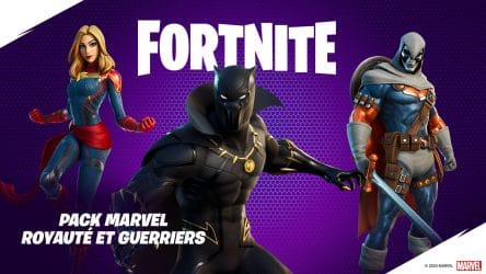 Image d'illustration pour l'article : Fortnite : Black Panther, Captain Marvel et Taskmaster arrivent dans le jeu