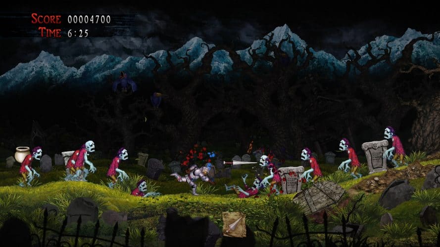 Image d\'illustration pour l\'article : Ghosts ‘n Goblins Resurrection se montre à travers 10 minutes de gameplay