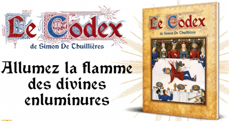 Image d'illustration pour l'article : Le Codex de Simon de Thuillières explose son financement participatif
