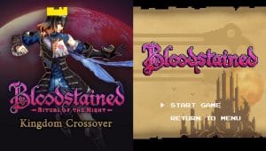 Bloodstained : ritual of the night crossover