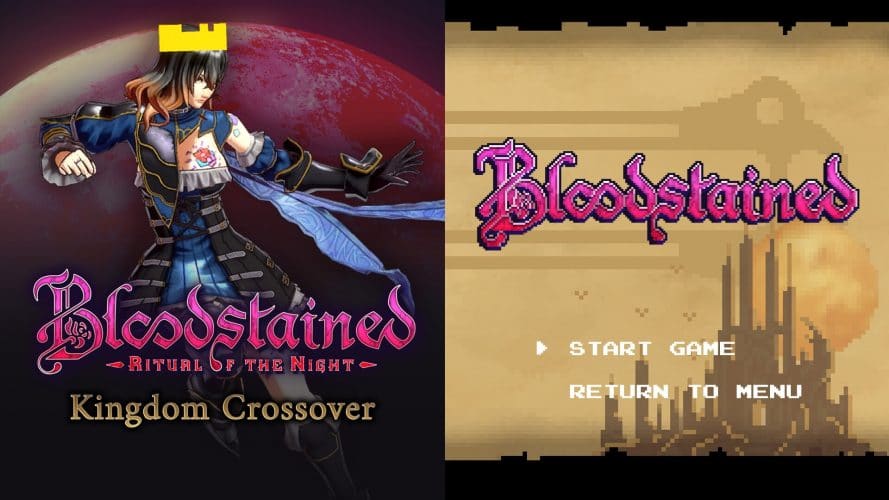 bloodstained : ritual of the night crossover
