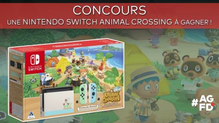 Image d'illustration pour l'article : Concours : Une Nintendo Switch Animal Crossing à gagner sur Twitter