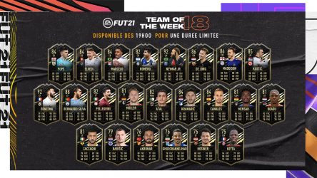 Image d'illustration pour l'article : FIFA 21 dévoile la Team Of The Week numéro 18